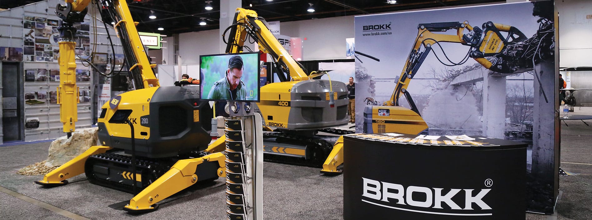 Tradeshow booth - World of Concrete