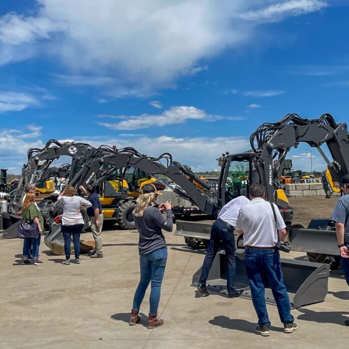 Mecalac North American Press event